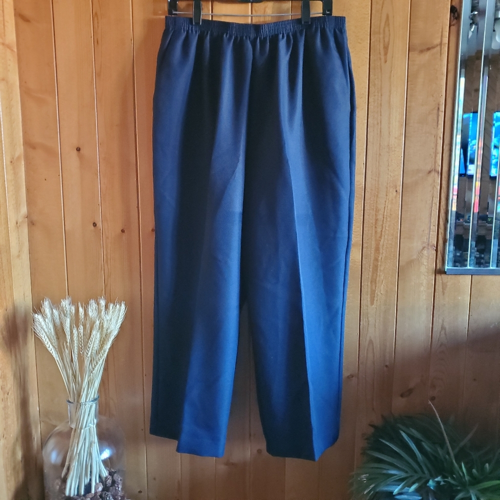 Alfred Dunner Pull On Petite Pants